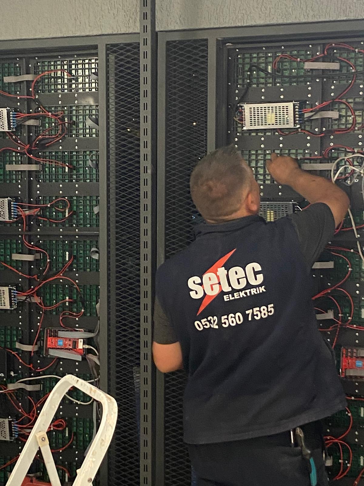 SMD LED panel uygulaması görseli